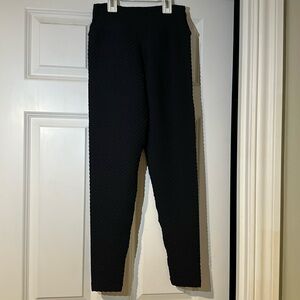 Booty by Brabants Black Textured Leggings
